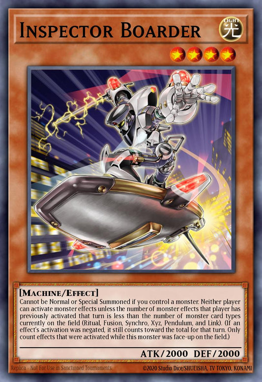 Inspector Boarder - DUDE-EN031 - Ultra Rare - NM