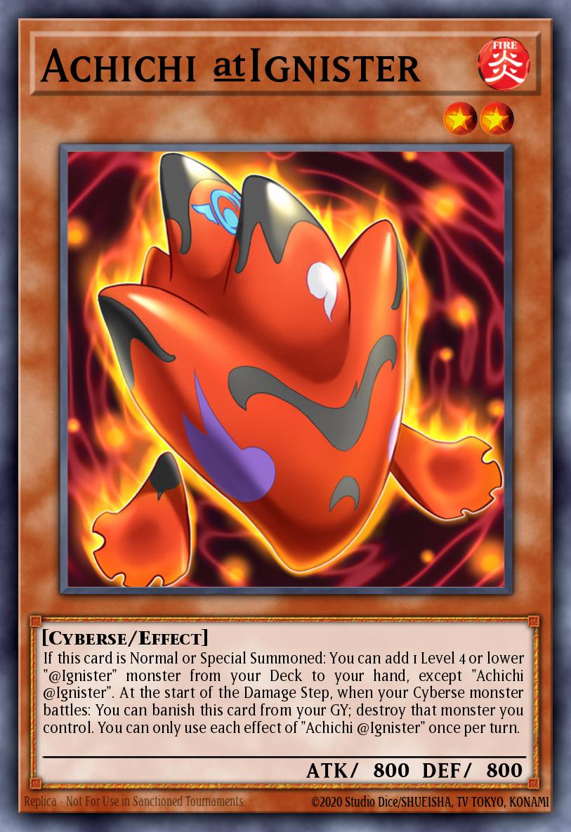 Achichi @Ignister - IGAS-EN004 - Secret Rare - NM