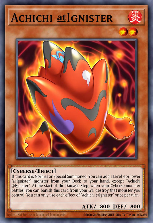 Achichi @Ignister - IGAS-EN004 - Secret Rare - NM