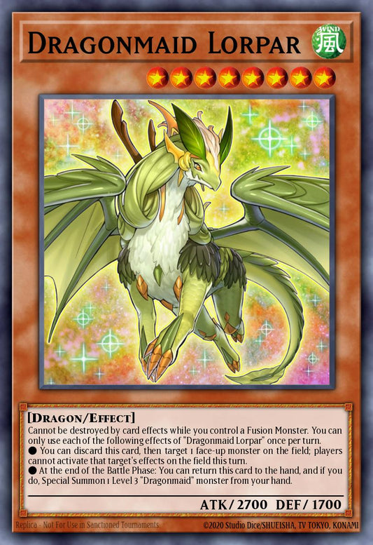 Dragonmaid Lorpar - RA03-EN022 - Quarter Century Secret Rare - NM
