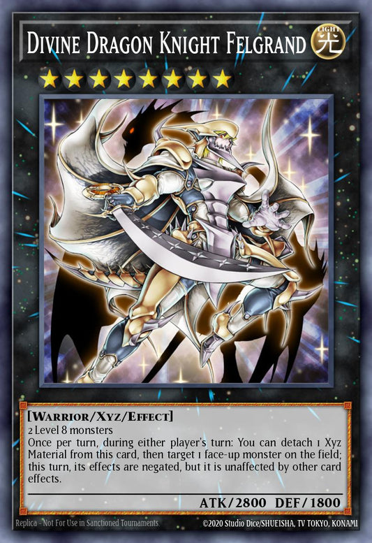 Divine Dragon Knight Felgrand - SHSP-EN056 - Ultimate Rare - EX