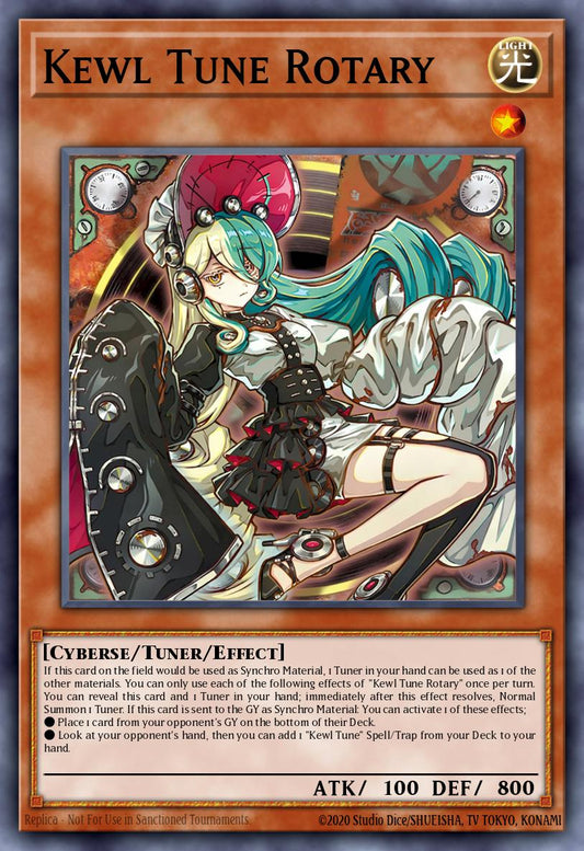 Kewl Tune Rotary - BLZD-EN021 - Starlight Rare - NM
