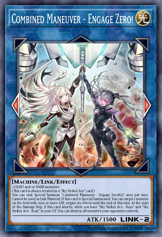 Combined Maneuver - Engage Zero! - L26D-EN033 - Starlight Rare - NM