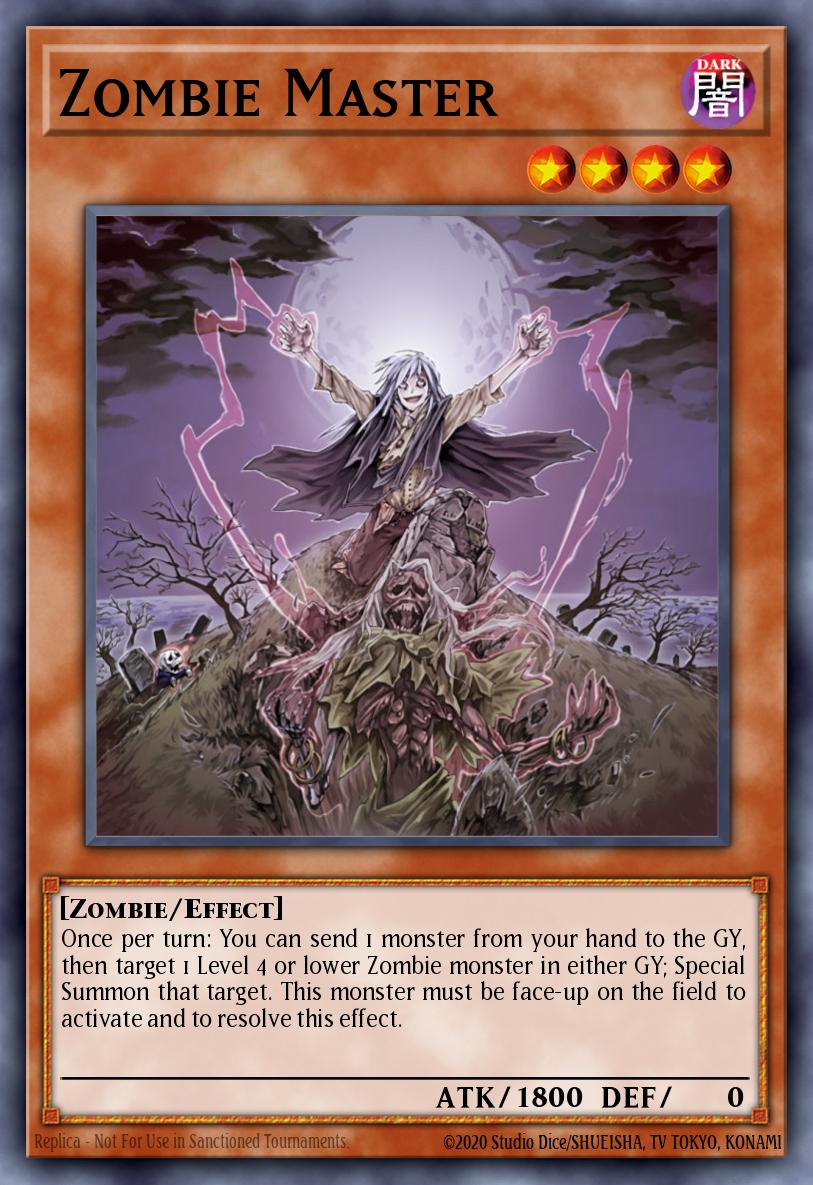 Zombie Master - RA03-EN185 - Quarter Century Secret Rare - NM