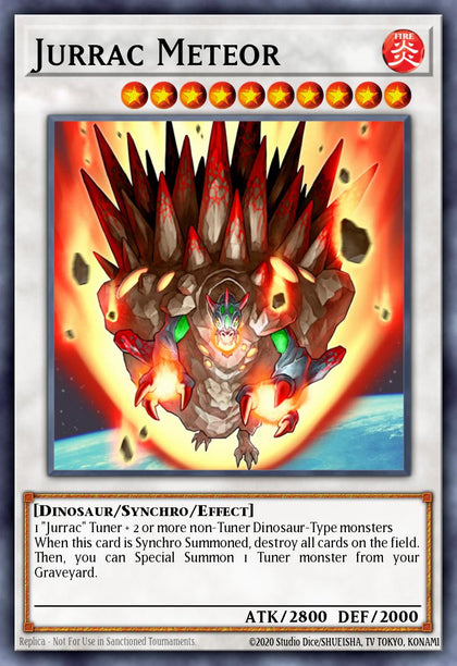 Jurrac Meteor - RA04-EN139 - Quarter Century Secret Rare - NM