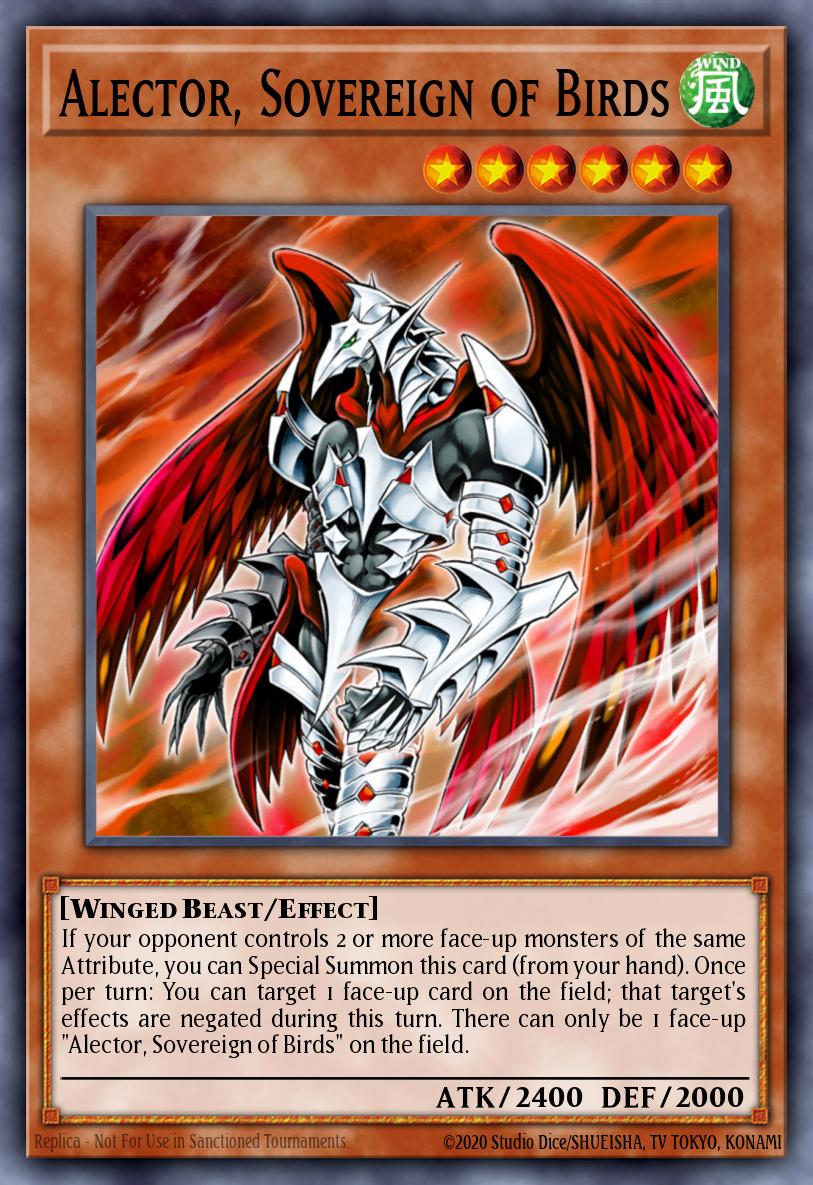 Alector, Sovereign of Birds - YRXX-EN001 - Ultra Rare - EX