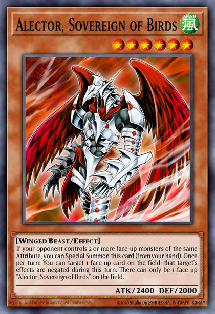 Alector, Sovereign of Birds - YRXX-EN001 - Ultra Rare - EX