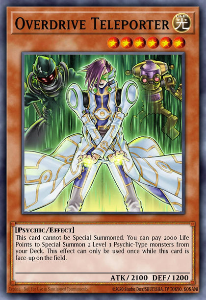Overdrive Teleporter - CSOC-EN083 - Secret Rare - NM