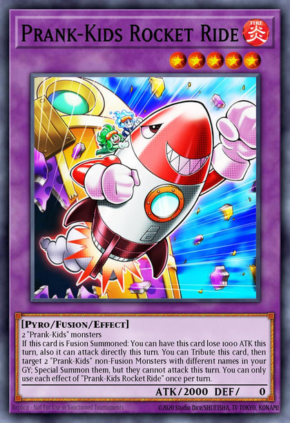 Prank-Kids Rocket Ride - HISU-EN017 - Super Rare - NM