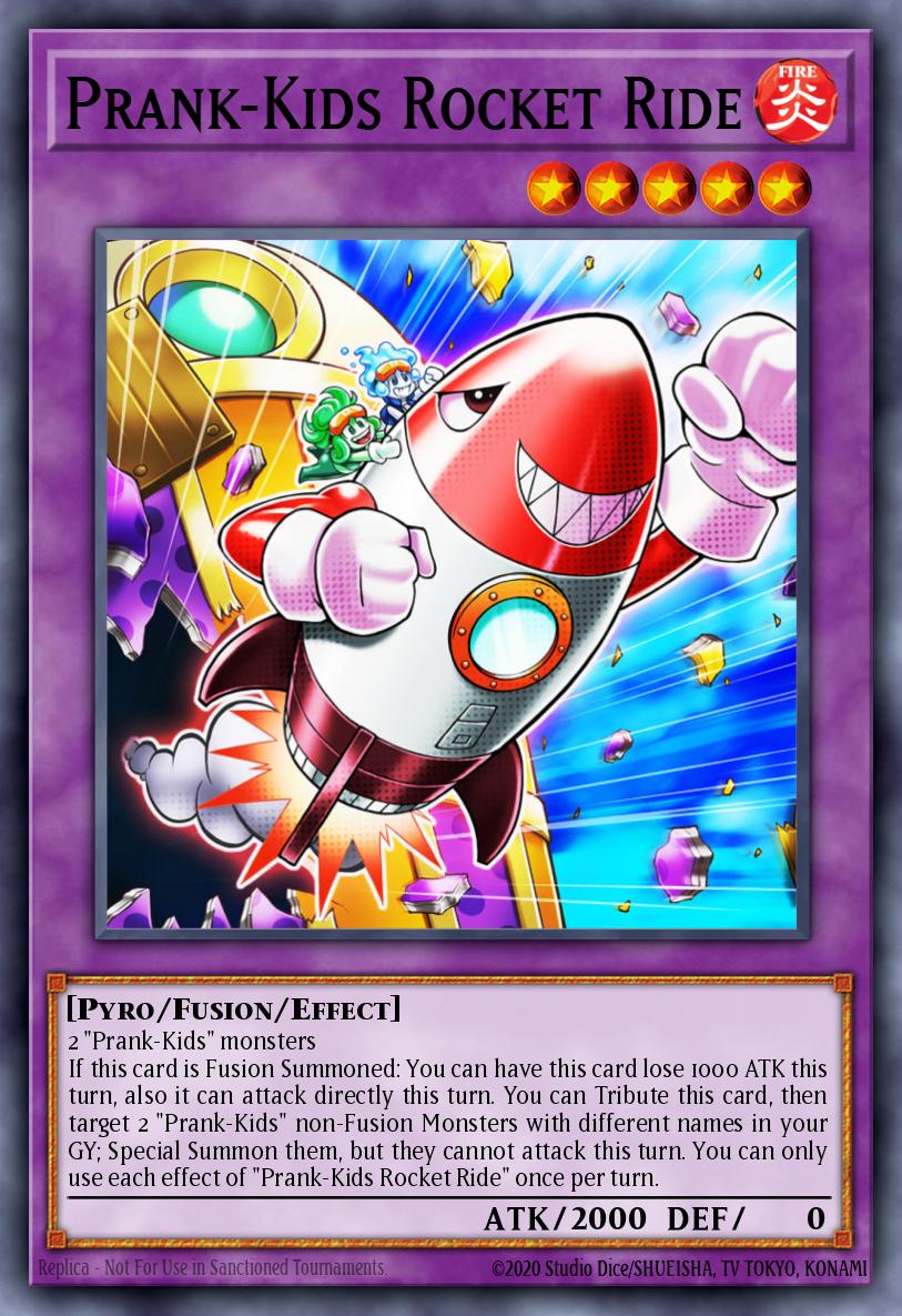 Prank-Kids Rocket Ride - HISU-EN017 - Super Rare - NM