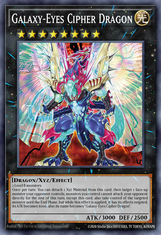 Galaxy-Eyes Cipher Dragon - MP24-EN044 - Quarter Century Secret Rare - NM