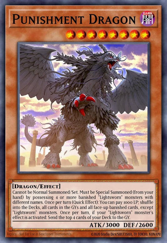 Punishment Dragon - RA03-EN015 - Collectors Rare - NM