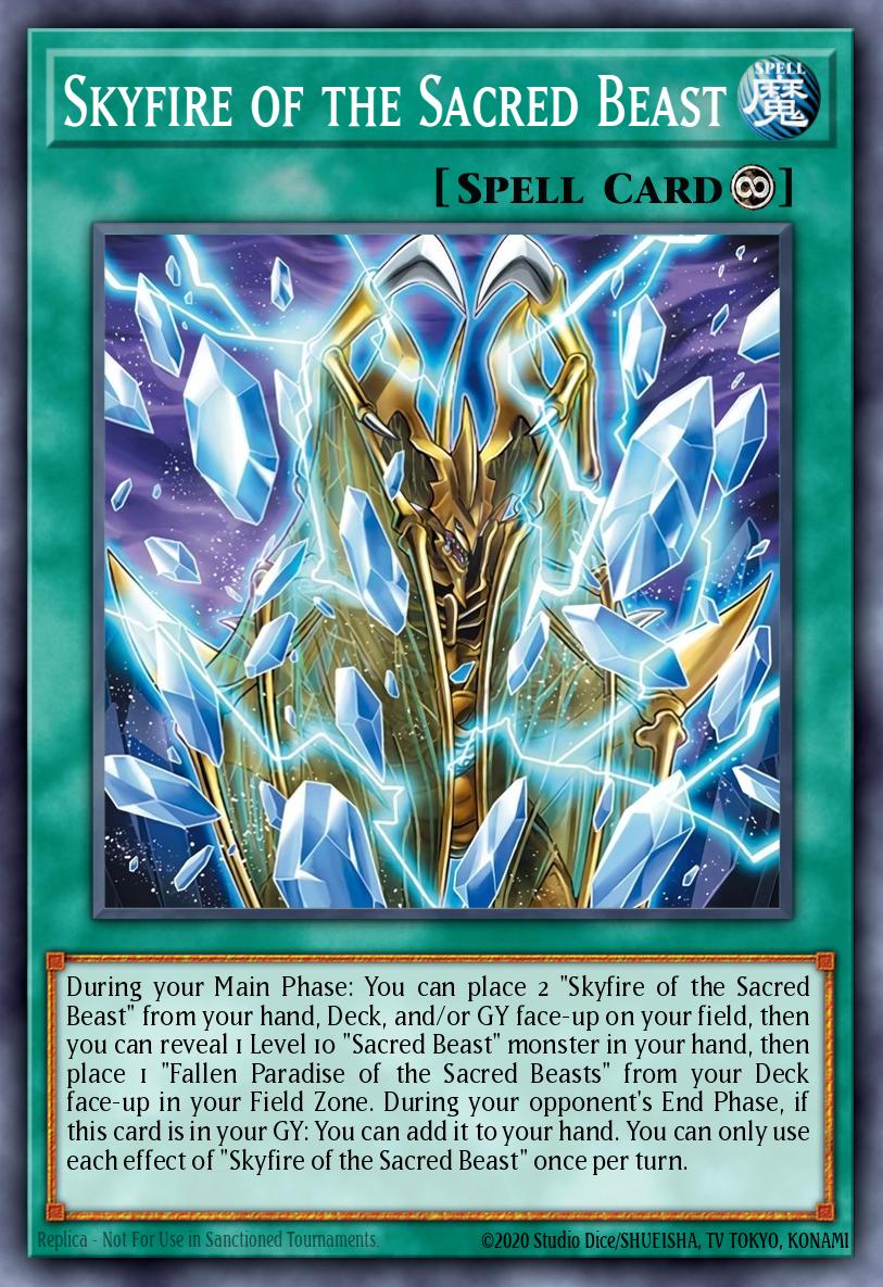 CORI-EN049 Skyfire of the Sacred Beast Common