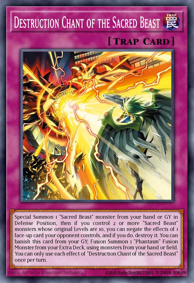 CORI-EN066 Destruction Chant of the Sacred Beast Common