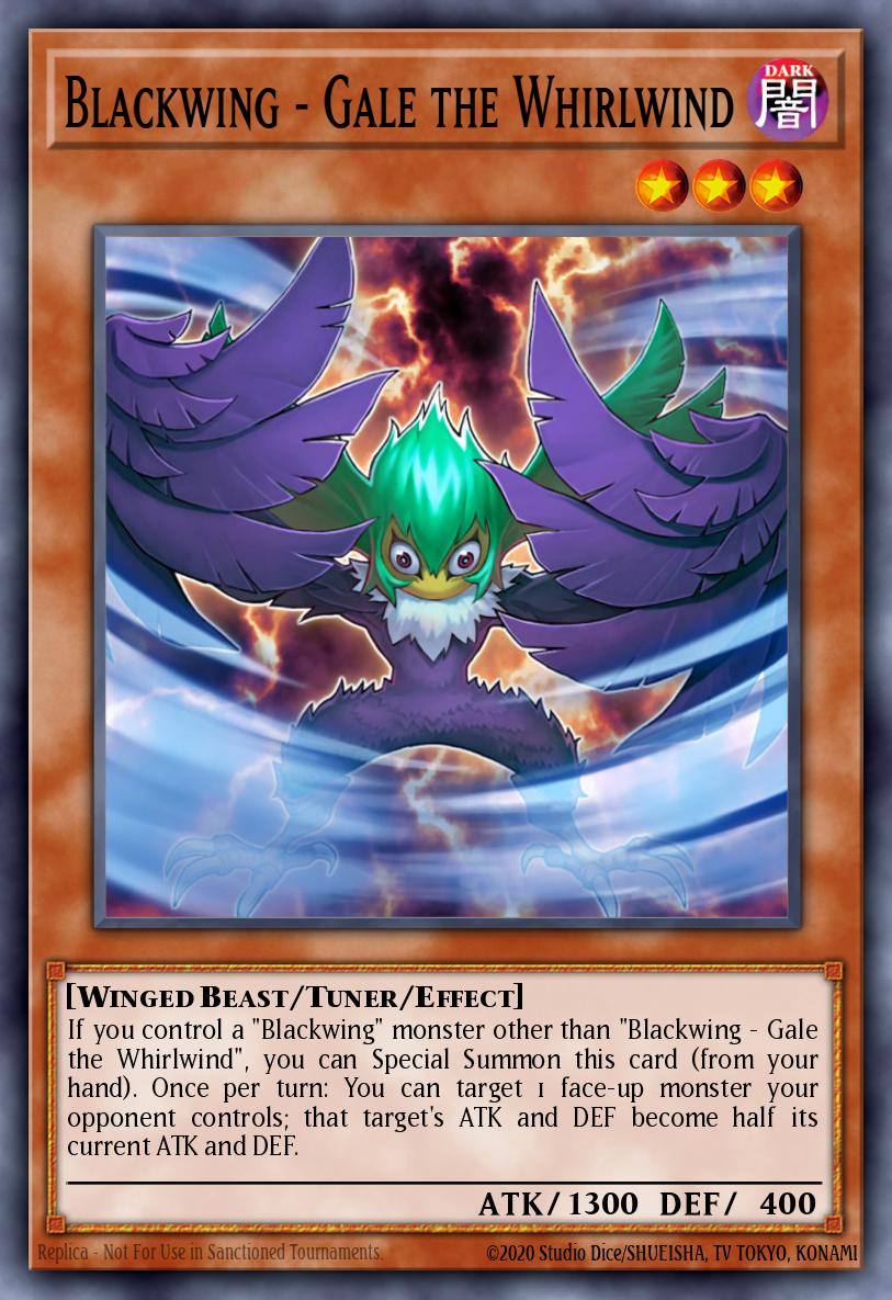 Blackwing - Gale the Whirlwind - RA03-EN215 - Platinum Secret Rare - NM
