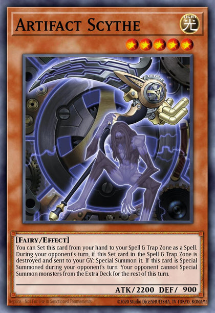Artifact Scythe - BLHR-EN078 - Ultra Rare - NM