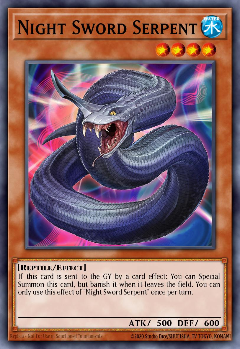 Night Sword Serpent - RA05-EN020 - Ultra Rare - NM