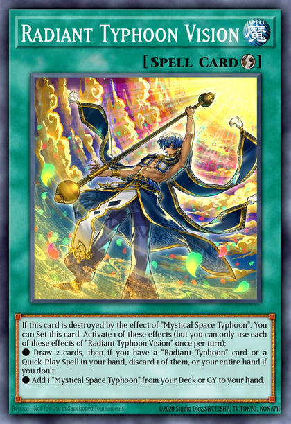 Radiant Typhoon Vision - RA05-EN075 - Ultra Rare - NM