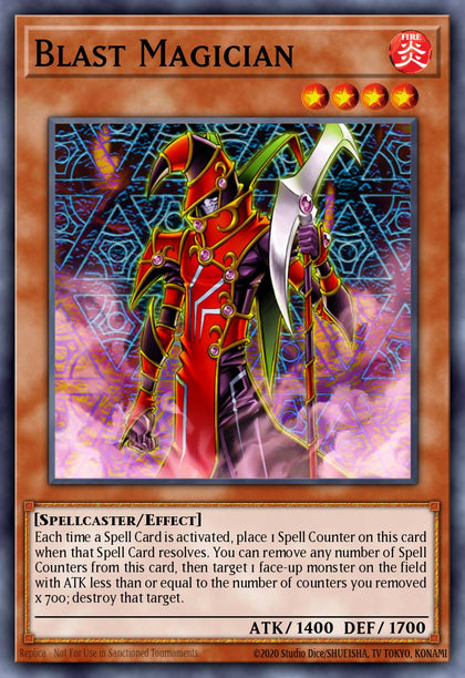 Blast Magician - FET-EN020 - Super Rare - NM