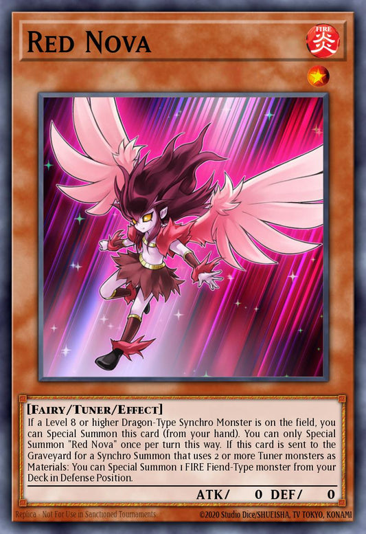 Red Nova - DRL3-EN017 - Secret Rare - NM