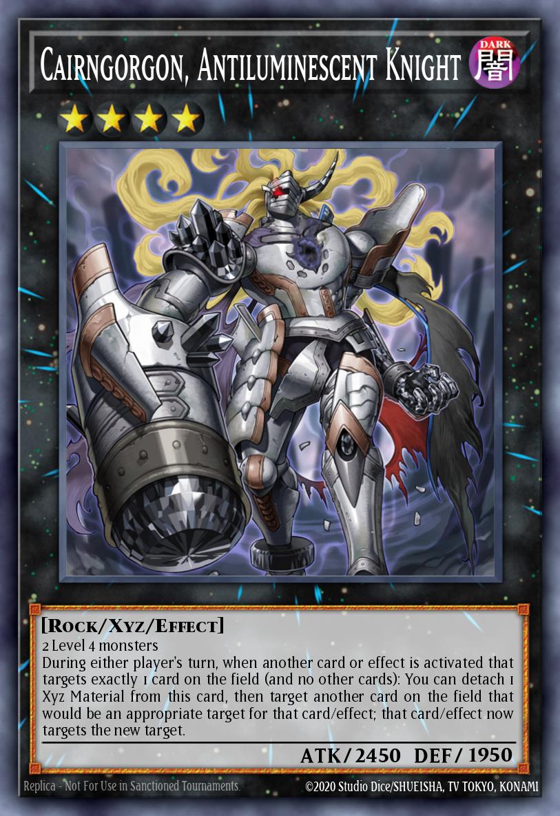 Cairngorgon, Antiluminescent Knight - PRIO-EN054 - Super Rare - NM