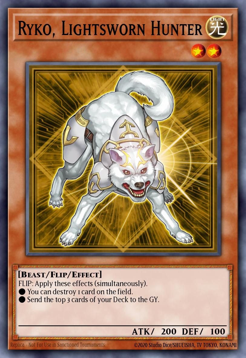 Ryko, Lightsworn Hunter - RA02-EN003 - Collectors Rare - NM