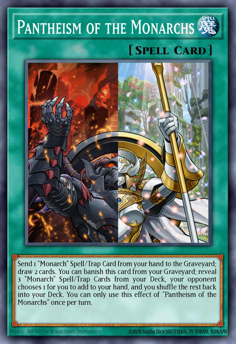 Pantheism of the Monarchs - RA04-EN261 - Platinum Secret Rare - NM
