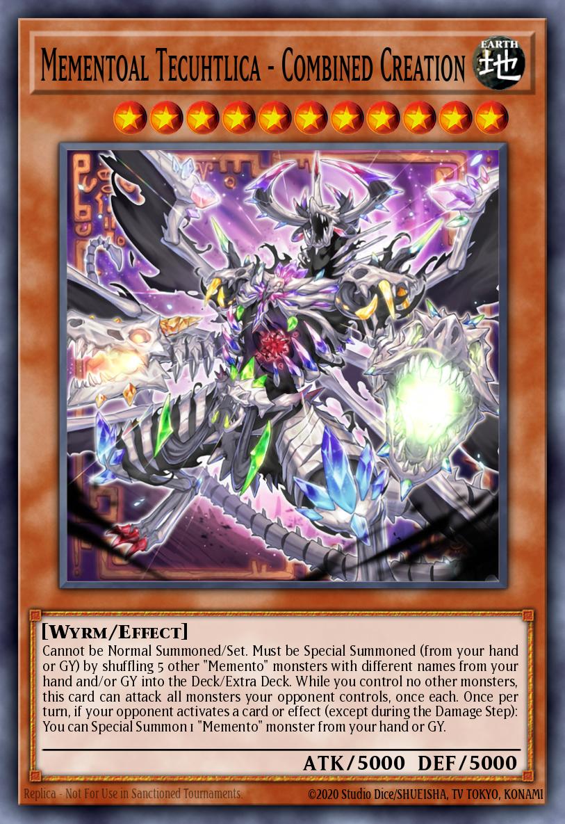 Mementoal Tecuhtlica - Combined Creation - RA05-EN029 - Ultra Rare - NM