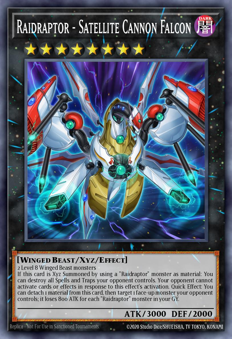 Raidraptor - Satellite Cannon Falcon - BLLR-EN073 - Ultra Rare - NM