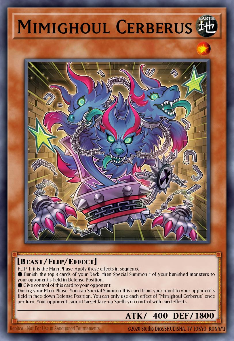 Mimighoul Cerberus - MP25-EN236 - Ultra Rare - EX