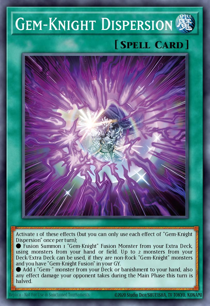 Gem-Knight Dispersion - BLMM-EN023 - Secret Rare - NM