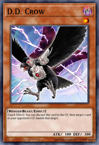 D.D. Crow - RA02-EN002 - Super Rare - NM