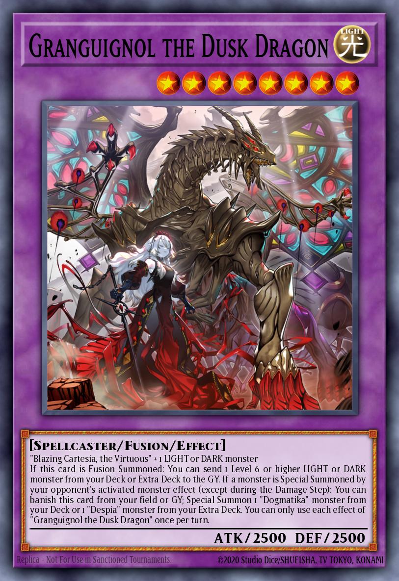 Granguignol the Dusk Dragon - CH01-EN050 - Ultra Rare - NM