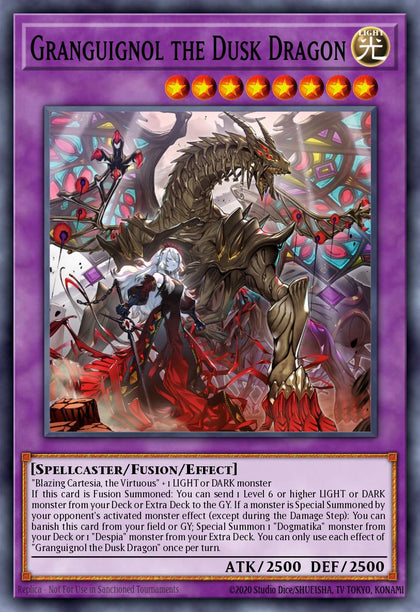 Granguignol the Dusk Dragon - CH01-EN050 - Ultra Rare - NM
