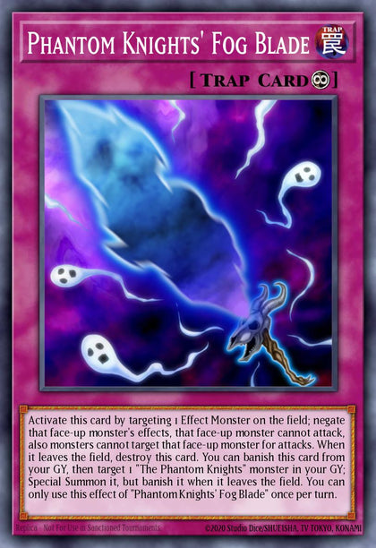 Phantom Knights' Fog Blade - BLRR-EN065 - Secret Rare - NM