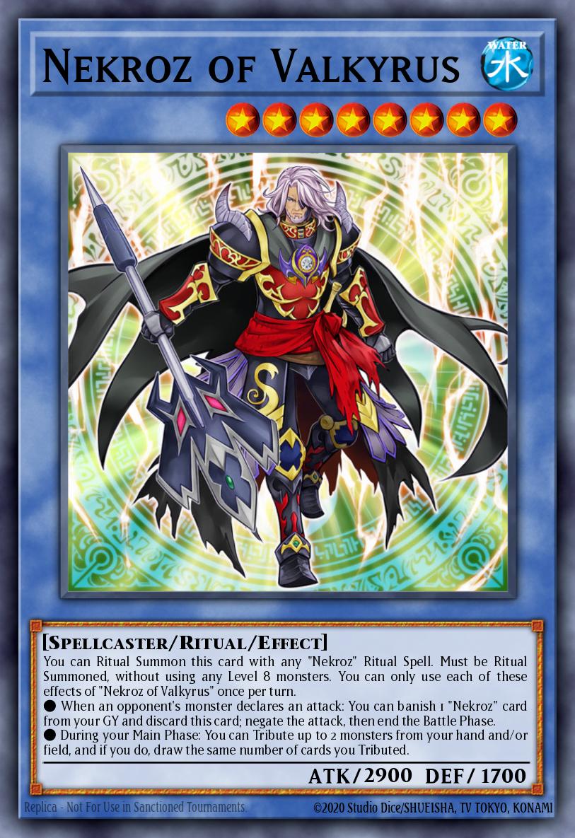 Nekroz of Valkyrus - RA03-EN263 - Platinum Secret Rare - NM