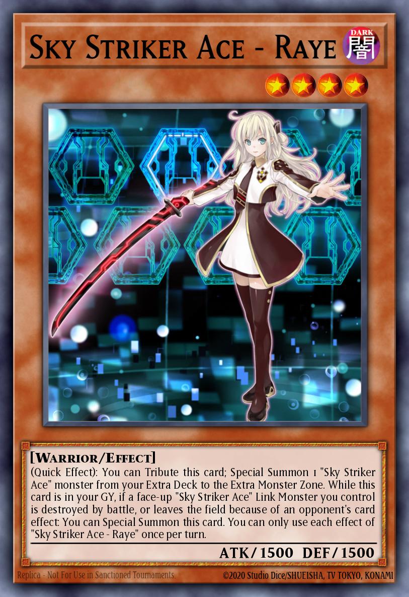 Sky Striker Ace - Raye - OP20-EN002 - Ultimate Rare - NM