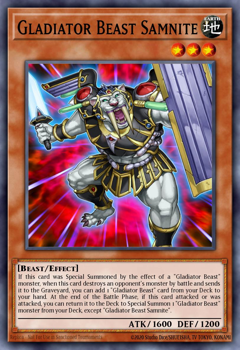 Gladiator Beast Samnite - MZTM-EN069 - Rare - NM