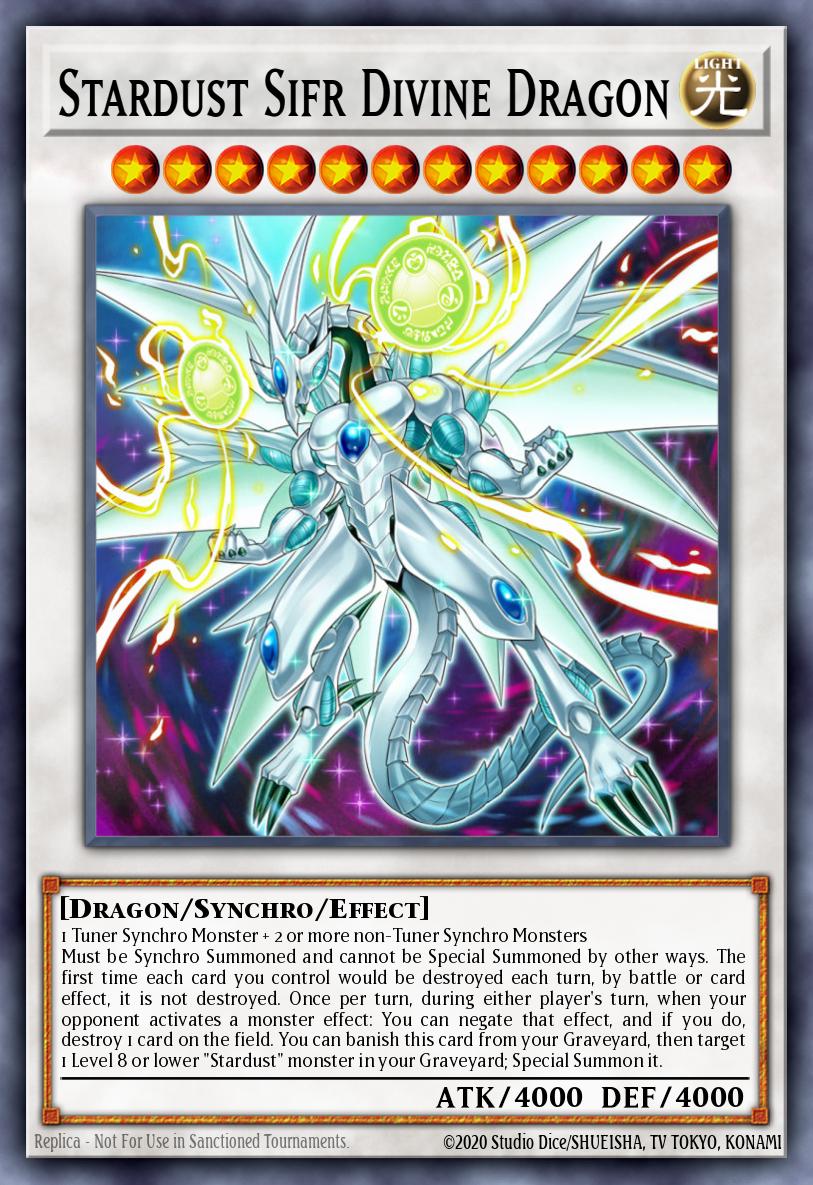 Stardust Sifr Divine Dragon - MP17-EN054 - Ultra Rare - NM