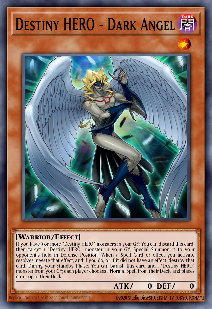 Destiny HERO - Dark Angel - LEHD-EN009 - Common - NM