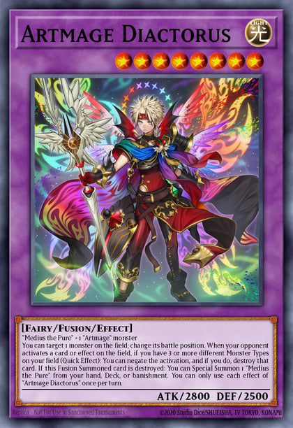 Artmage Diactorus - DUAD-EN032 - Secret Rare - NM
