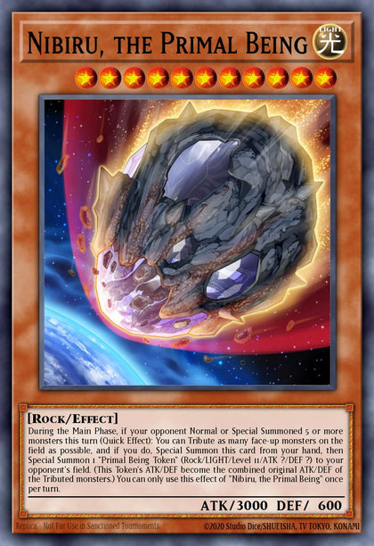 Nibiru, the Primal Being - RA01-EN015 - Collectors Rare - NM