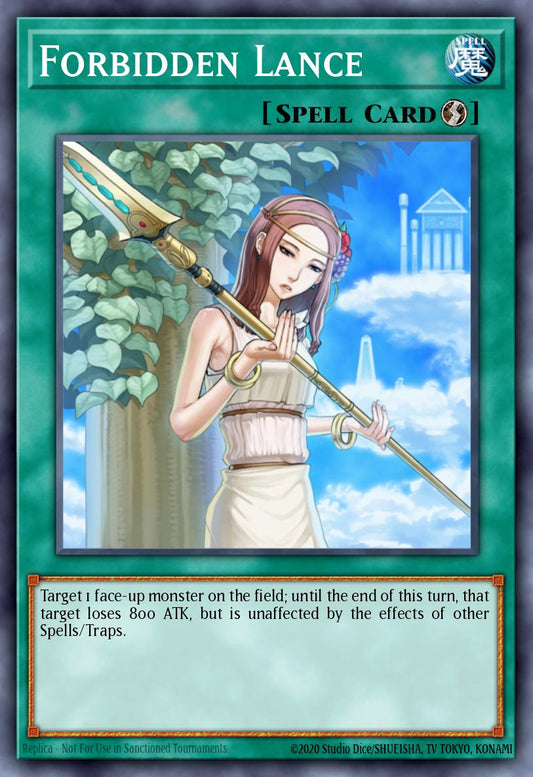 Forbidden Lance - RA02-EN058 - Collectors Rare - NM