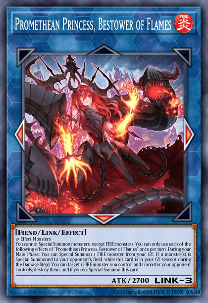 Promethean Princess, Bestower of Flames - PHNI-EN052 - Ultra Rare - NM