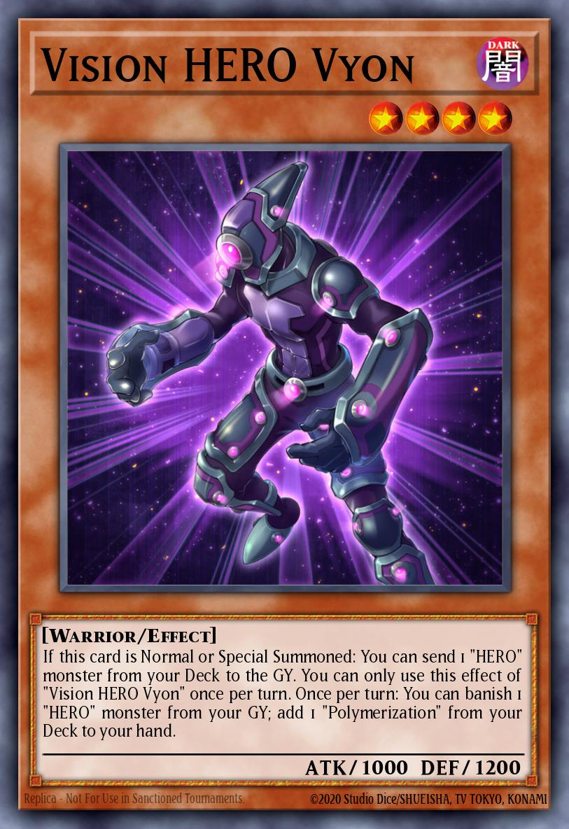 Vision HERO Vyon - DUPO-EN053 - Ultra Rare - NM