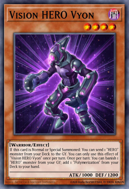 Vision HERO Vyon - DUPO-EN053 - Ultra Rare - NM