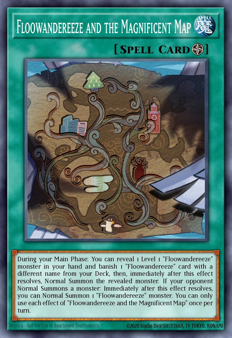 Floowandereeze and the Magnificent Map - MP22-EN220 - Secret Rare - NM