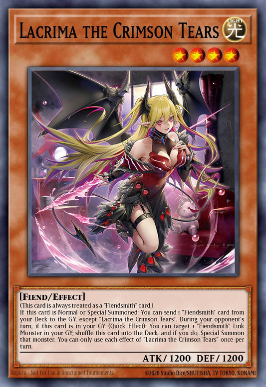 Lacrima the Crimson Tears - ROTA-EN014 - Secret Rare - NM