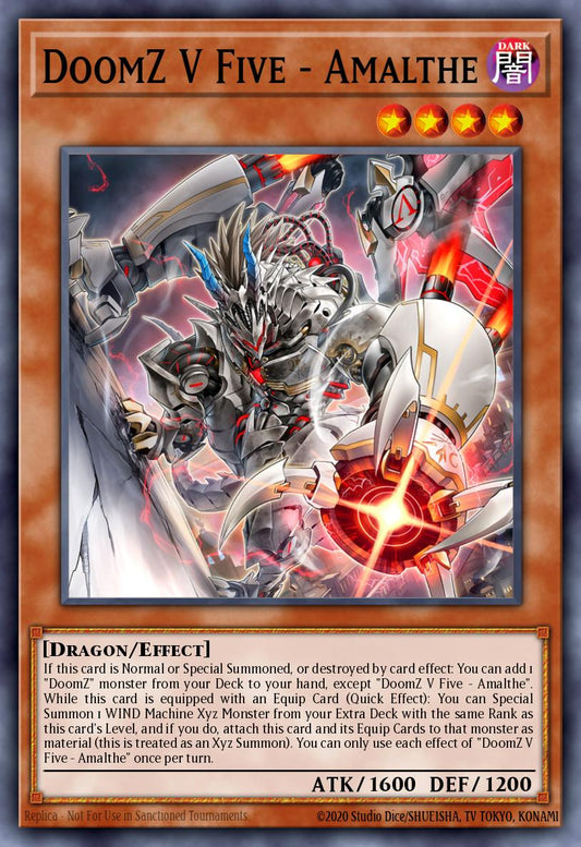 DoomZ V Five - Amalthe - DOOD-ES009 - Starlight Rare - NM