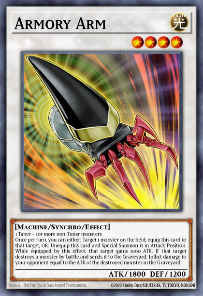 Armory Arm - RA03-EN213 - Quarter Century Secret Rare - NM